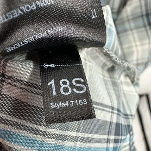 Kuhl Response Shirt Men Size Large Short Sleeve Button Down Plaid Outdoor Casual - Picture 12 of 15